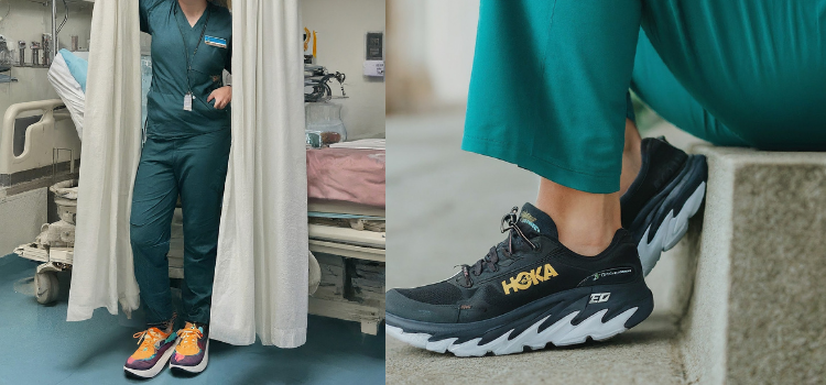 3 Hoka running shoes